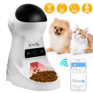 Smart Automatic Cat Feeder 3L Reliable Automatic Pet Food Dispenser with LCD