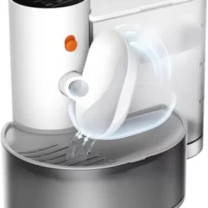 Smart Pet Water Fountain, Automatic Wireless Pour-Over Cat Water Dispenser, Remo