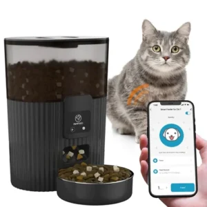Automatic Pet Feeder: Smart Dog&Cat Designated WiFi w/ Smart App Remote Feeding