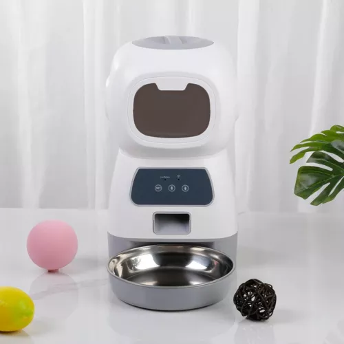 3.5L/6L Wifi Button Automatic Smart Pet Feeder Dog Cat Food Dispenser Bowl App