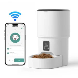 4L WIFI Button Automatic Cat Feeder Dog Pet Feeder Smart Pet Cat Food Dispenser