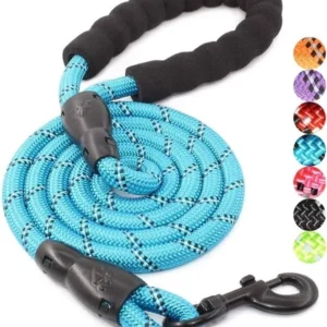 Pet Heavy Duty Rope Dog Leash with Padded Handle