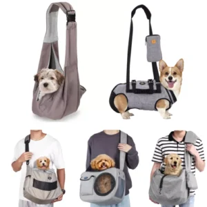 Pet Puppy Dog Mesh Sling Carrier Pack Backpack Shoulder Bag Travel Tote SML Size